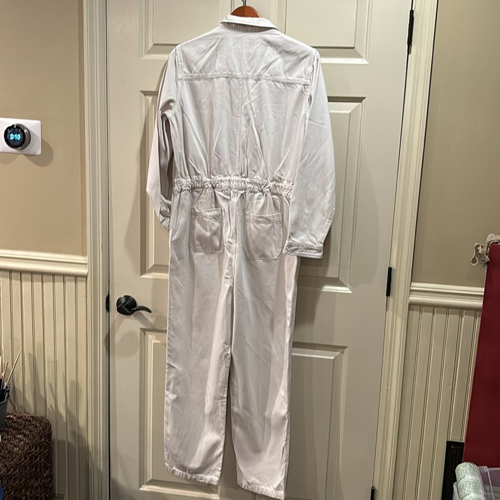 Rails Off White Utility Jumpsuit Nwot Size Large - image 3